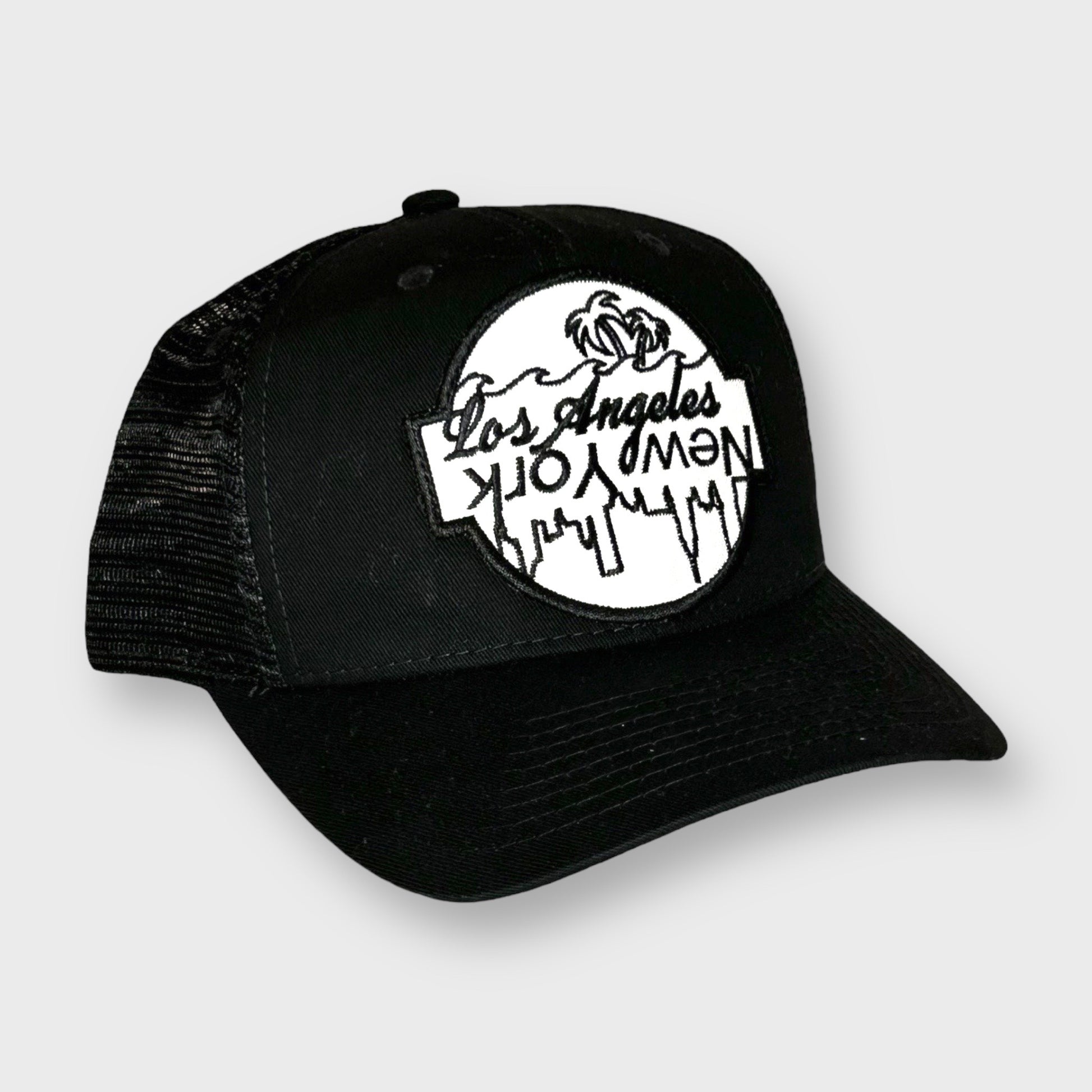  Black/White La Mesh Cap